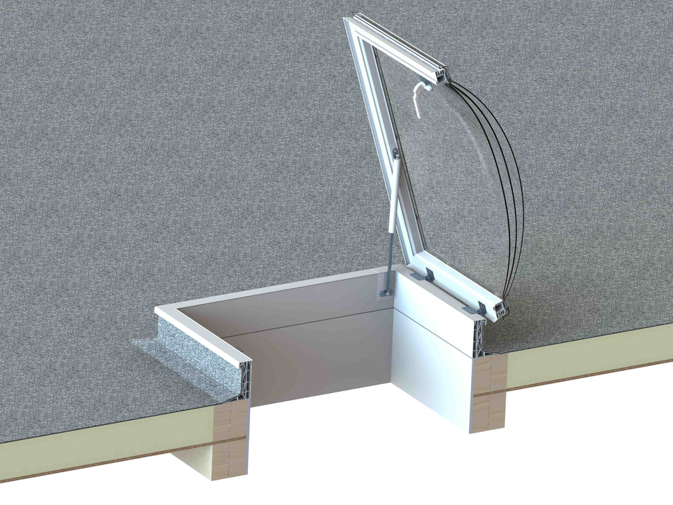 Thermadome Access Hatch Dome Rooflight