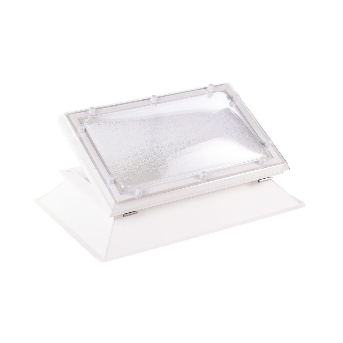 Coxdome Trade Range Dome Rooflight Manual Hinged Vent