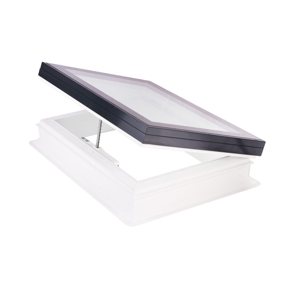 Coxdome Lumiglaze with PVC Kerb And Electric Hinge