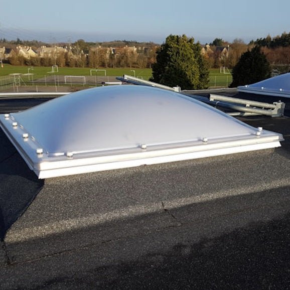 Thermadome Polycarbonate Dome Rooflight Fixed PVC Kerb - Rooflights & Skylights