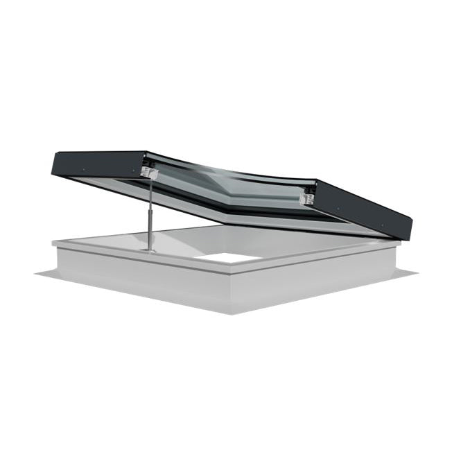 Keylite (formerly Whitesales) em.glaze Resi Flat Glass Rooflight with Vertical PVC Kerb - Rooflights & Skylights